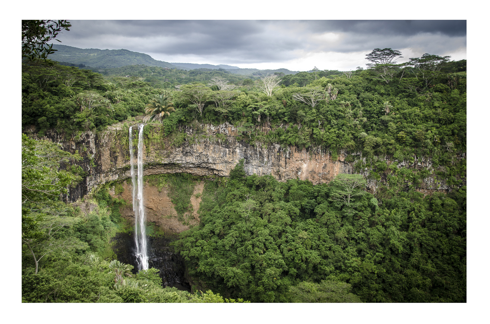 Wasserfall auf Mauritius