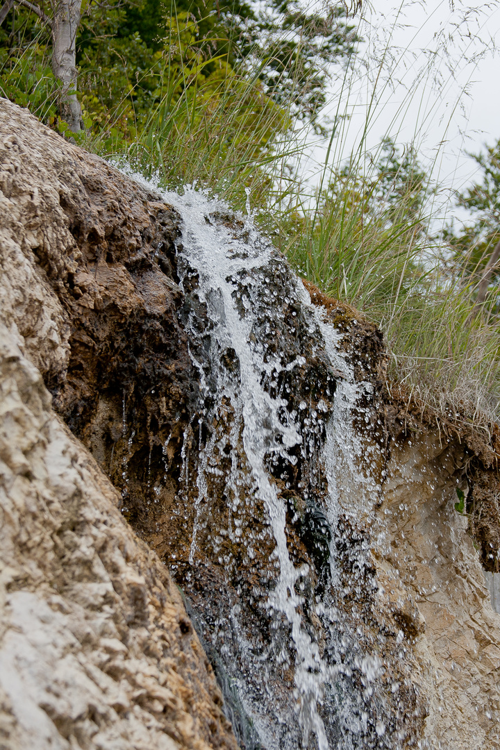 Wasserfall auf Rügen