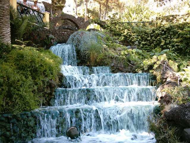 Wasserfall auf Teneriffa