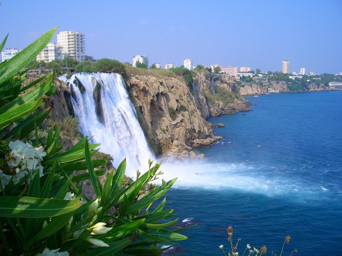 Wasserfall auf türkisch