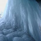 Wasserfall aus Eis