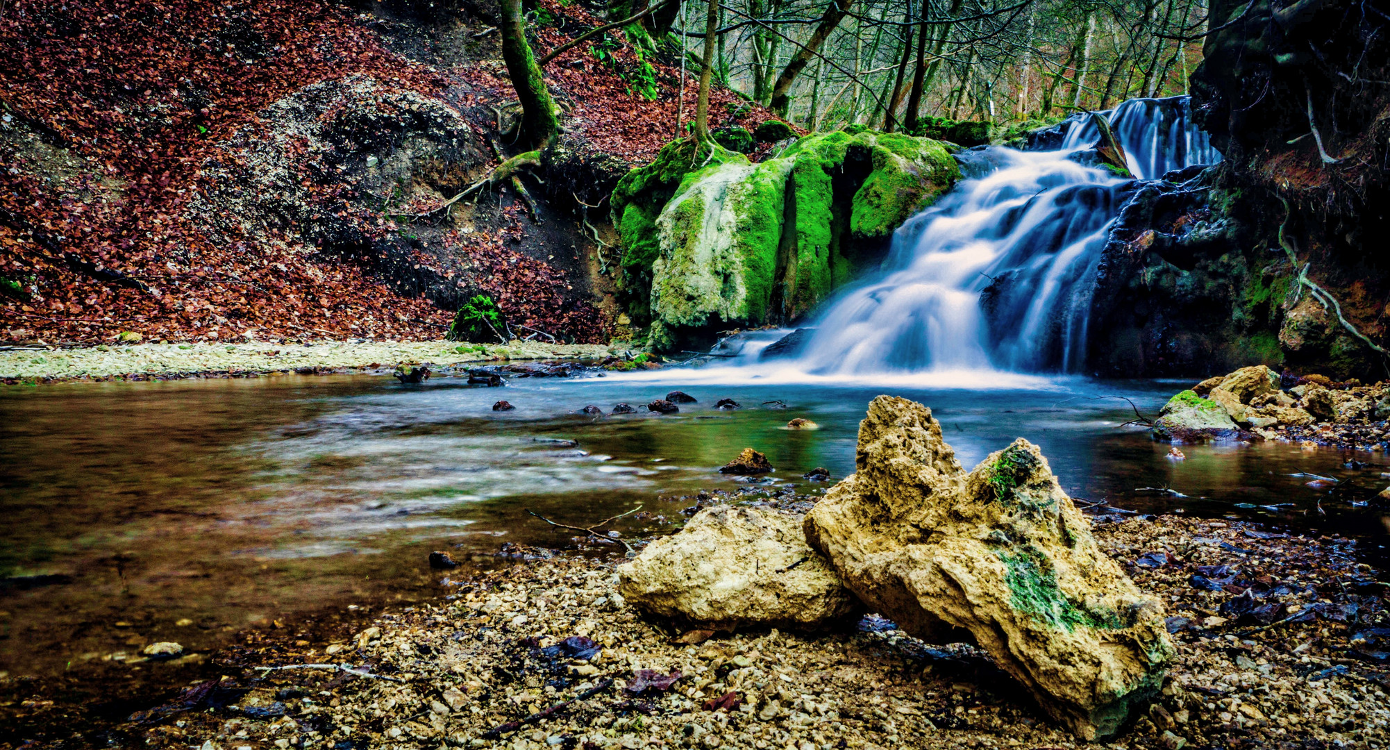 Wasserfall Bad Urach  Schwarzwald