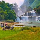 Wasserfall "BAN GiOC" Vietnam