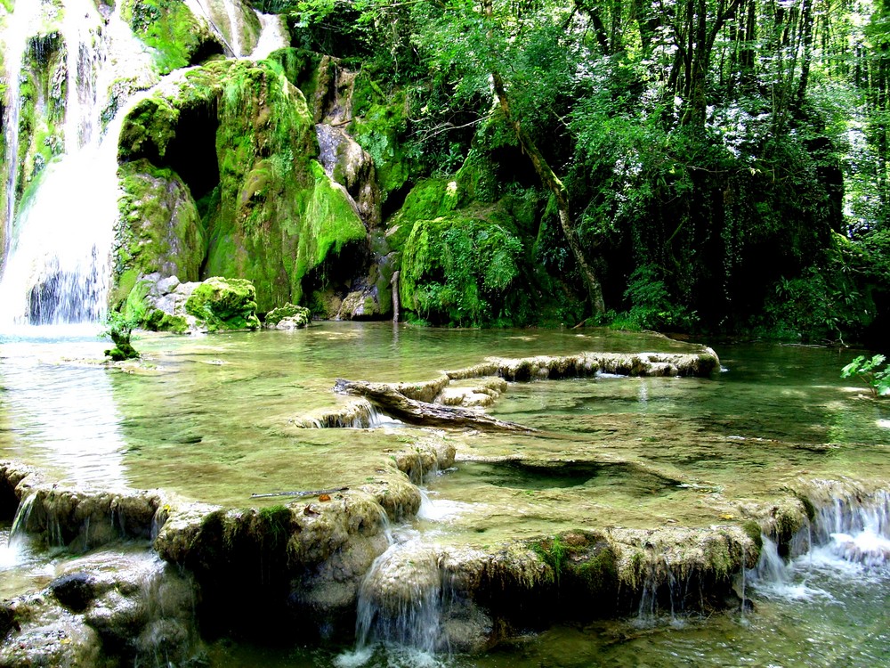 Wasserfall bei Arbois/jura, Frankreich