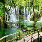 Wasserfall bei den Plitvicer Seen