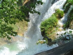 Wasserfall bei den Plitvicerseen