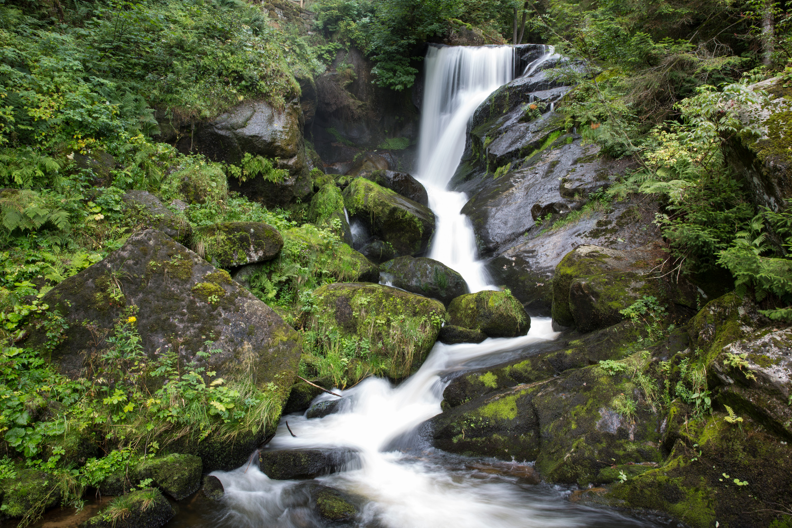 Wasserfall bei den Triberger Wasserfällen