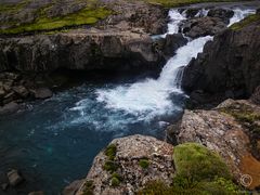 Wasserfall bei Djupivogur