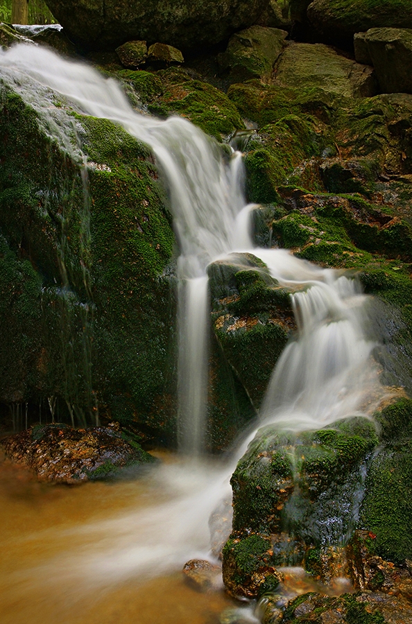 Wasserfall bei Ferdinandov [Tschechien]