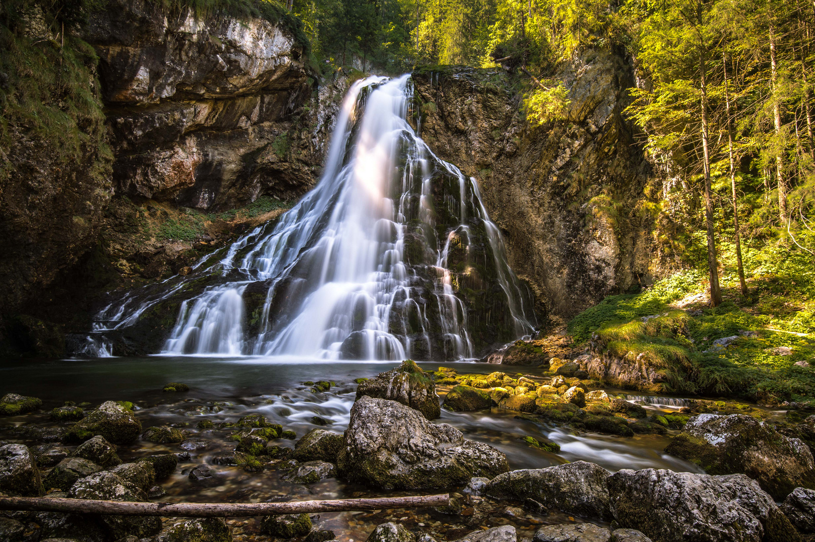 Wasserfall bei Gollingen