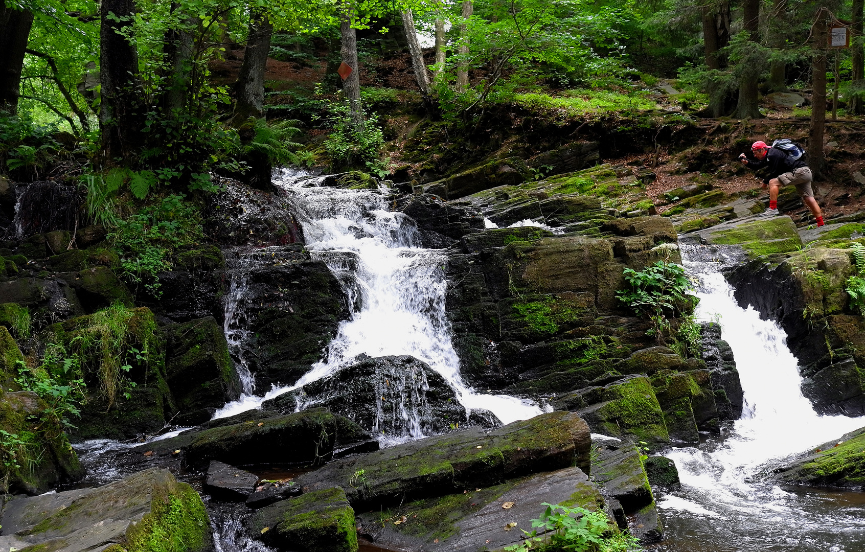 Wasserfall bei Harzgerode