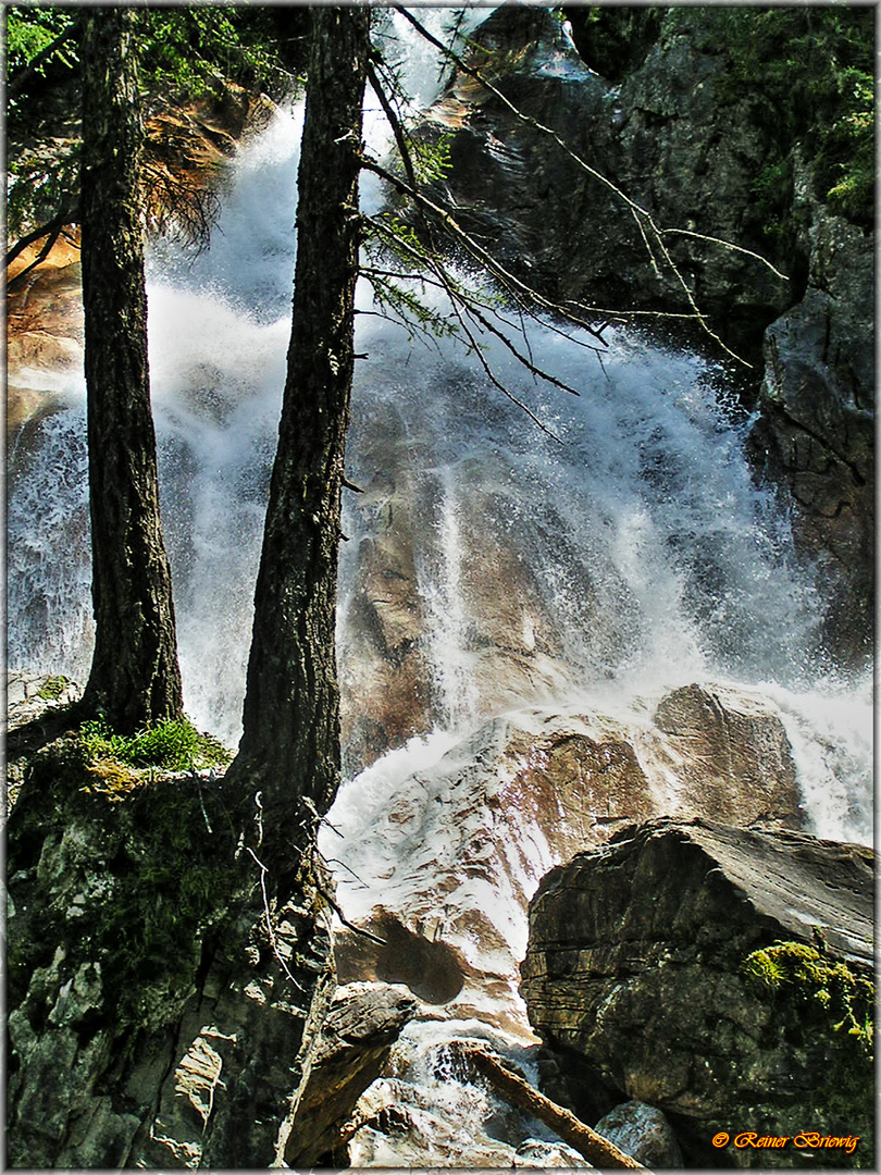 Wasserfall bei Hintertux