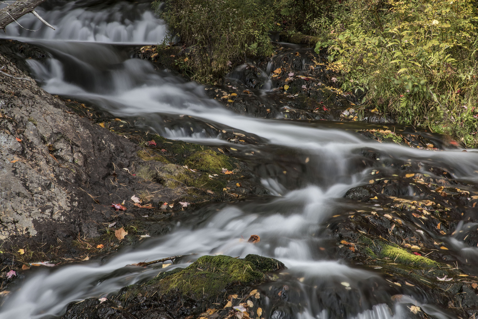 Wasserfall bei Lac-á-l'Eau-Claire