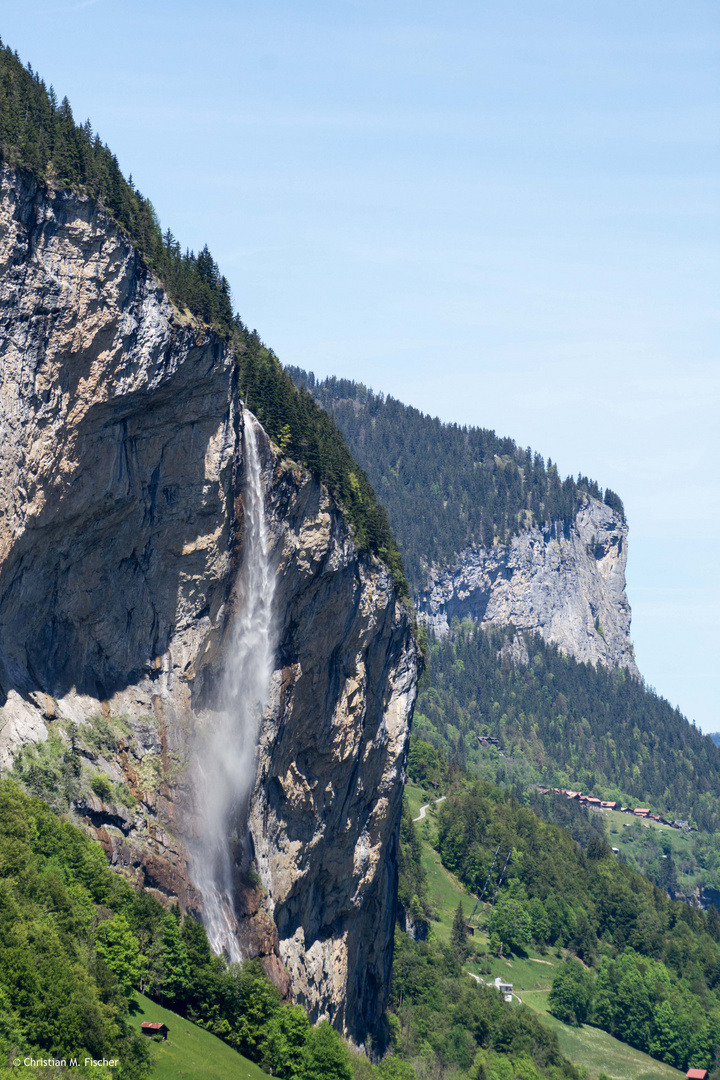 Wasserfall bei Lauterbrunnen