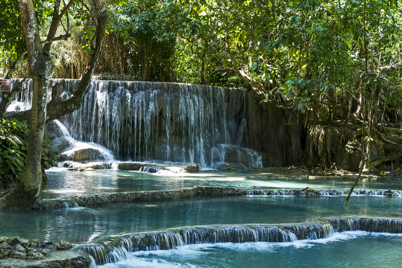 Wasserfall bei Luang Prabang