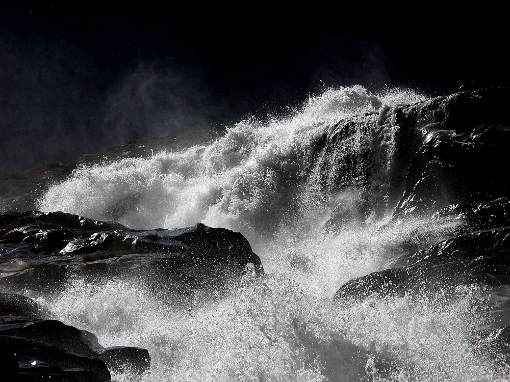 Wasserfall bei Mattmark