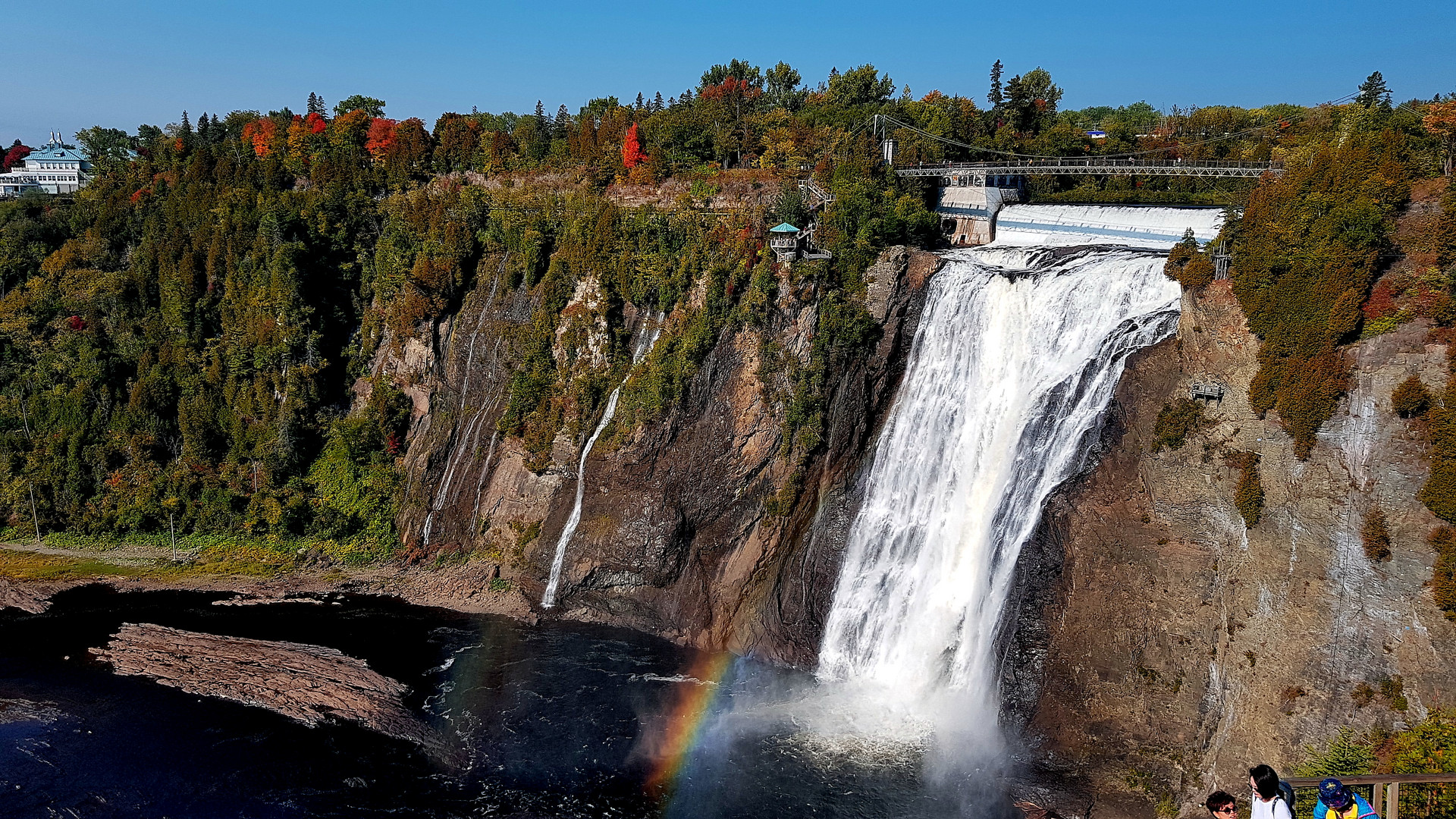 Wasserfall bei Montreal