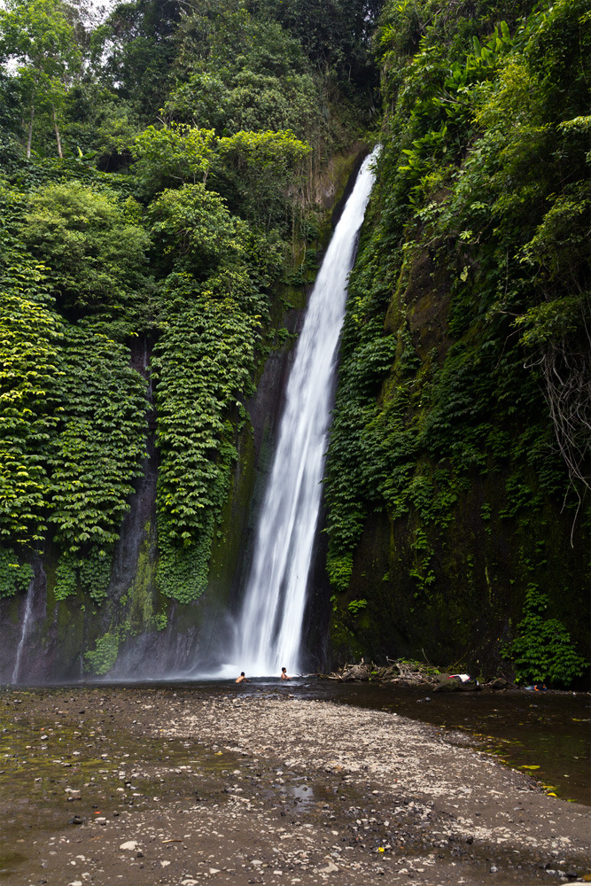 Wasserfall bei Munduk