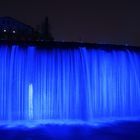 Wasserfall bei Nacht