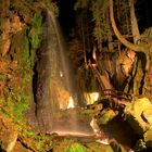 Wasserfall bei Nacht