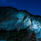 Wasserfall bei Nacht