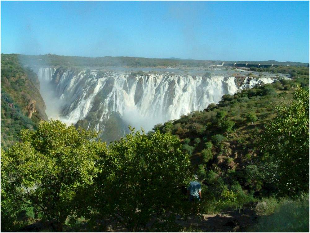 Wasserfall bei Ruacana