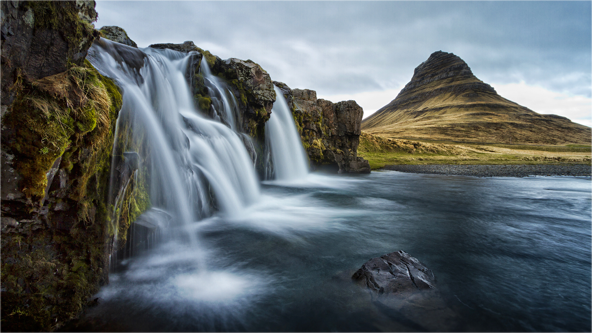 Wasserfall bei Snaefellsnes