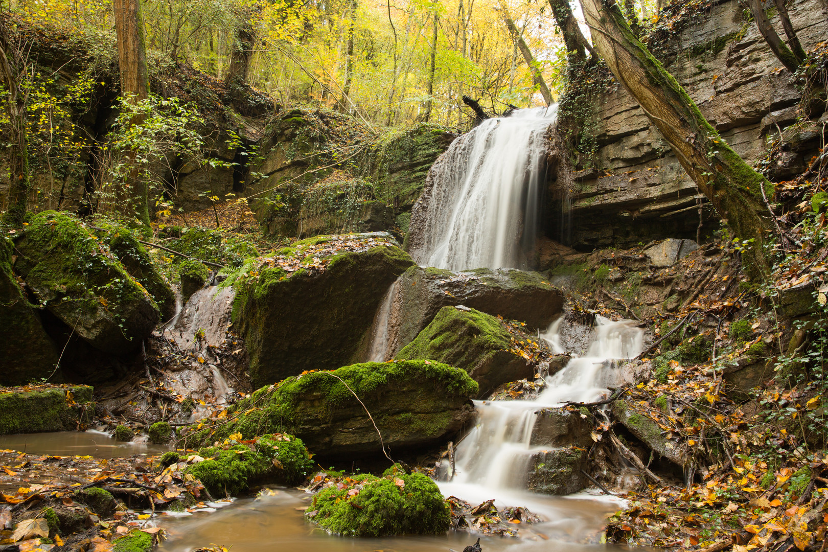 Wasserfall bei Wallendorf/ Eifel