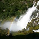 Wasserfall beim Brikdalsbree