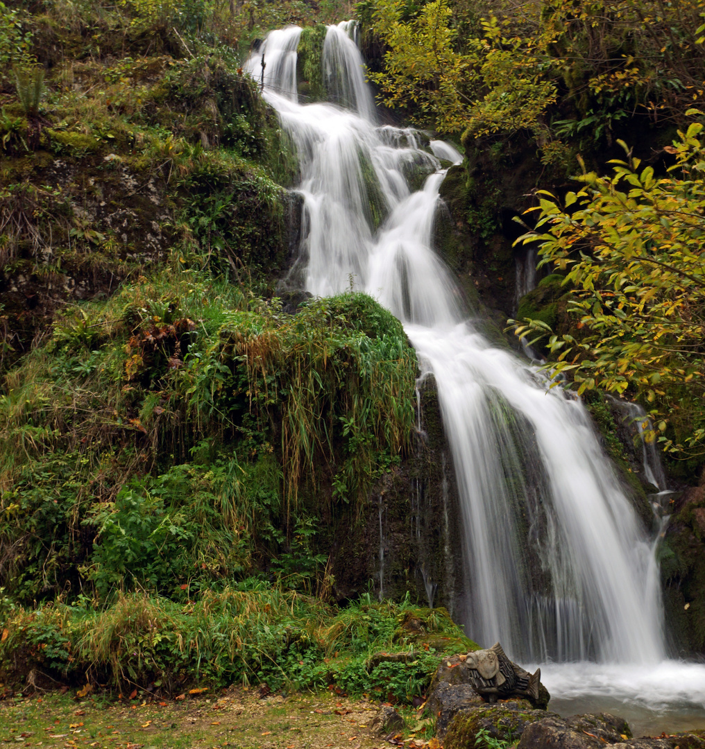 Wasserfall beim Doubs KT Jura CH