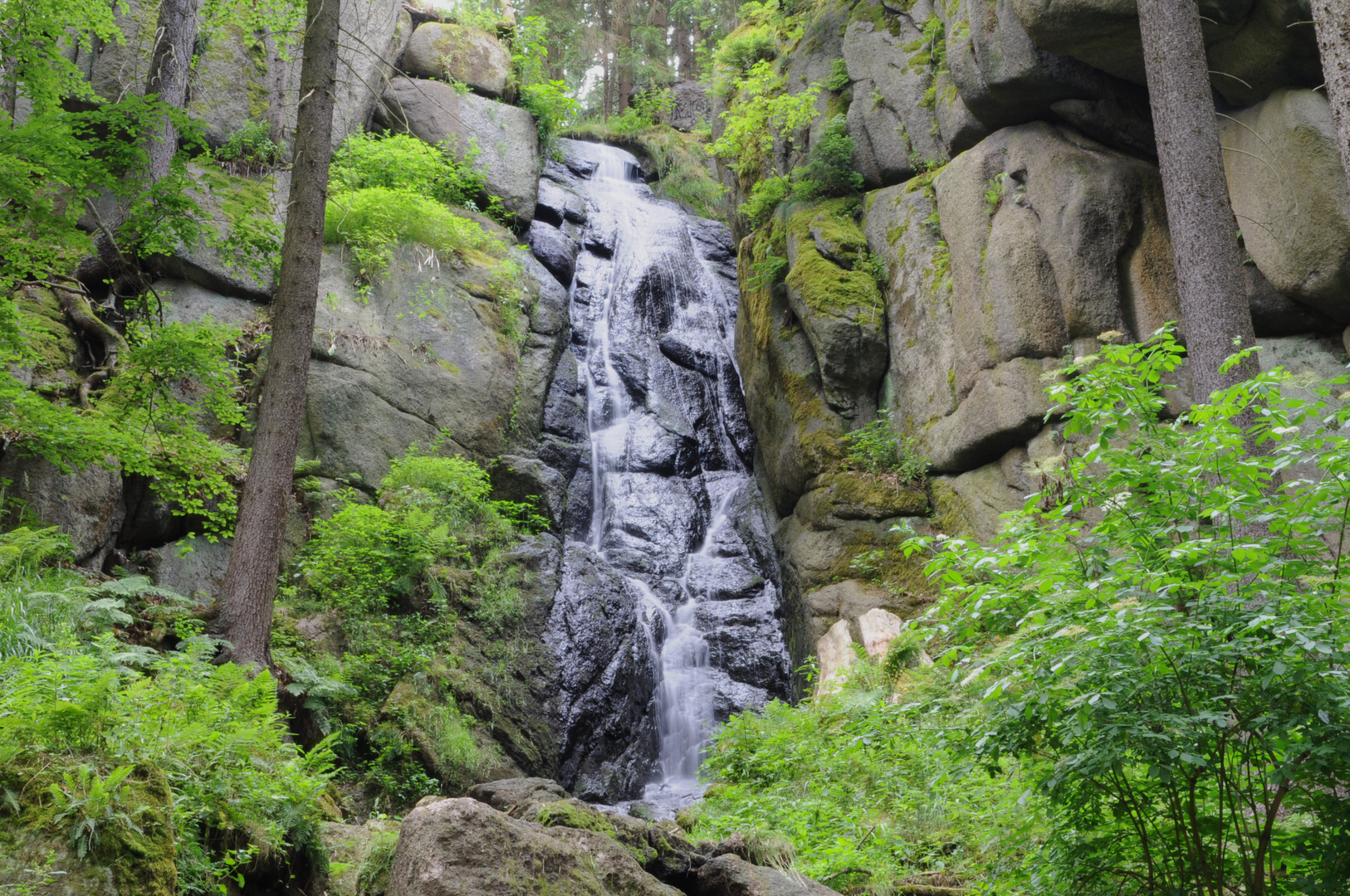 Wasserfall Blauenthal im Erzgebirge!