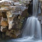 Wasserfall Botanischer Garten