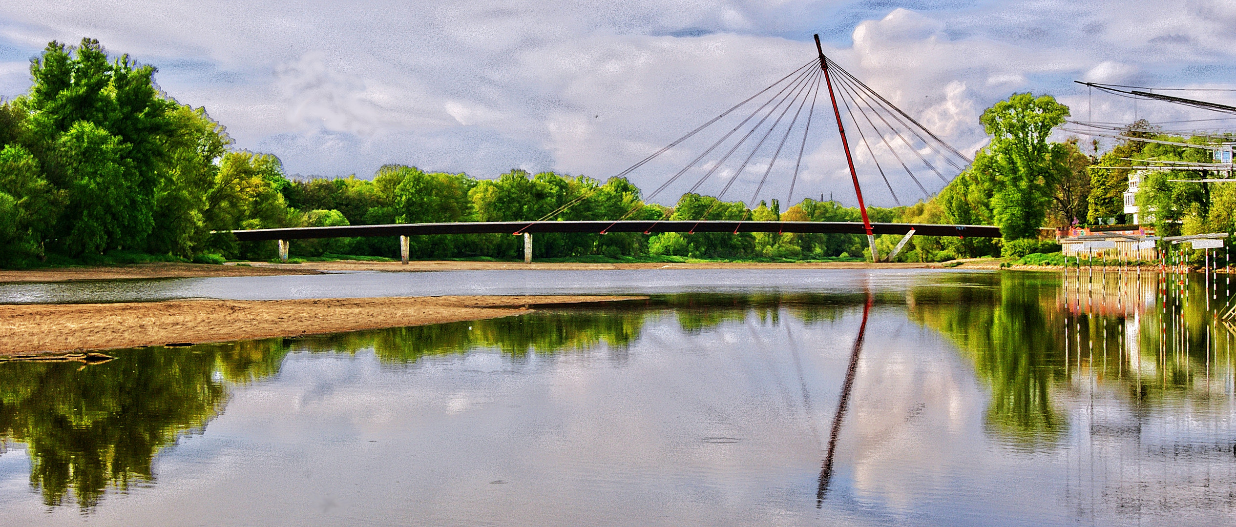 "Wasserfall" Brücke