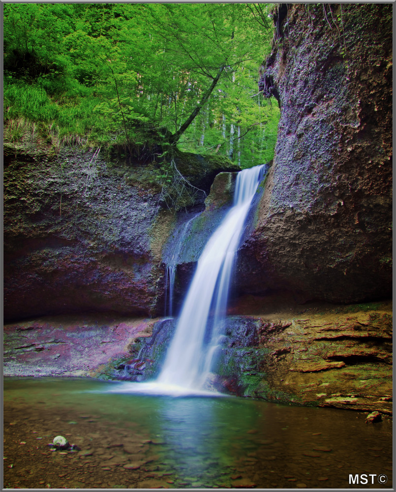 Wasserfall „Chämptner Tabel“ Adetswil CH