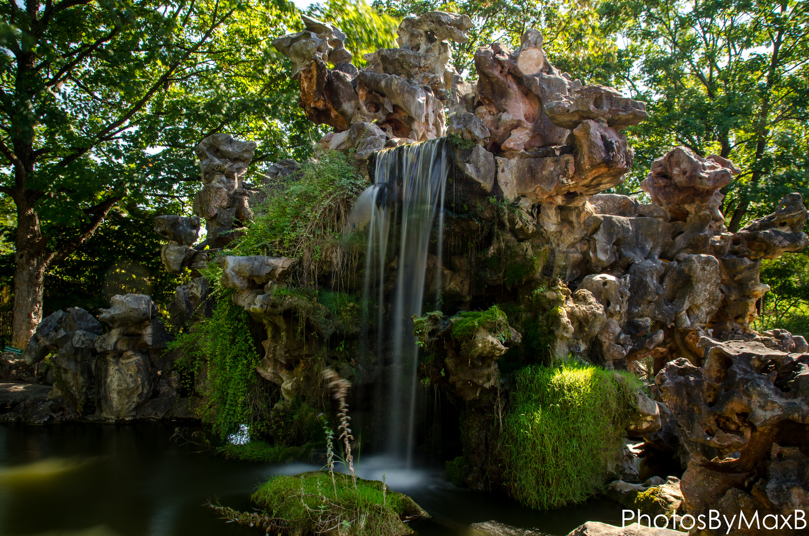 Wasserfall Chinesicher Garten