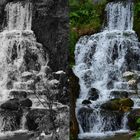 Wasserfall Collage