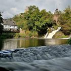 Wasserfall der Elz an der Pyrmonter Mühle