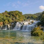 Wasserfall der Krka in Skradin - Skradinski Buk