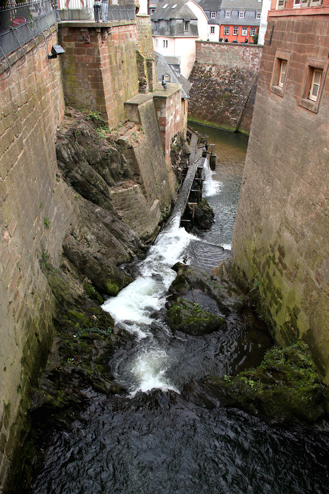 Wasserfall der Leuk