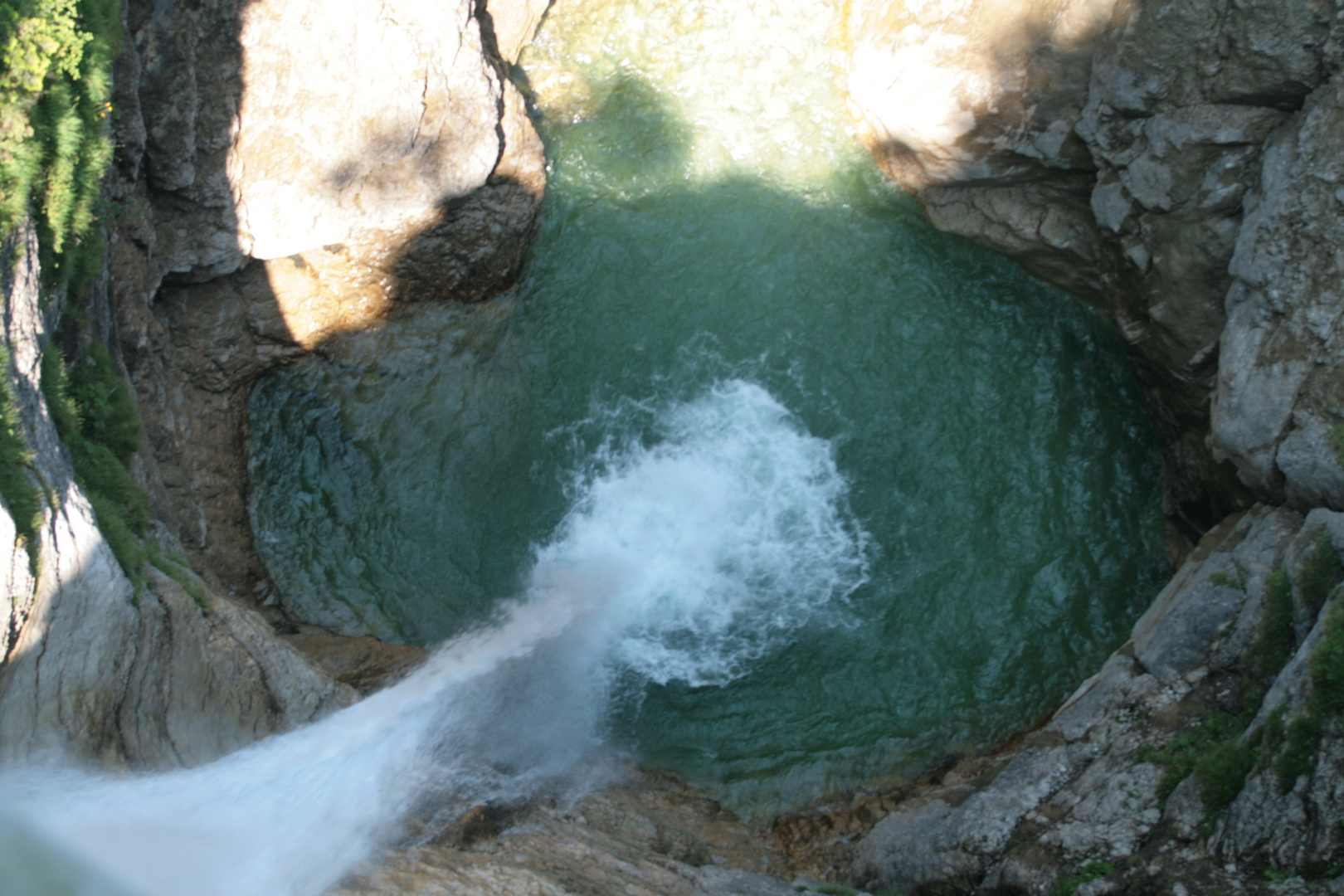 Wasserfall der Pöllatschlucht