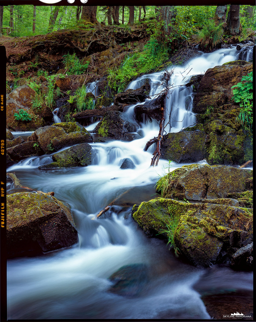 Wasserfall der Selke im Harz