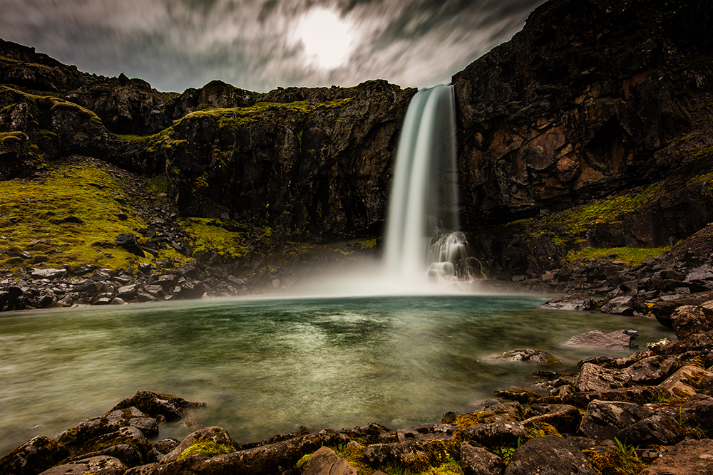 Wasserfall Djupavgshreppur