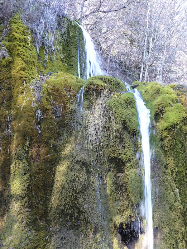 Wasserfall Dreimühlen bei Nohn in der Eifel.