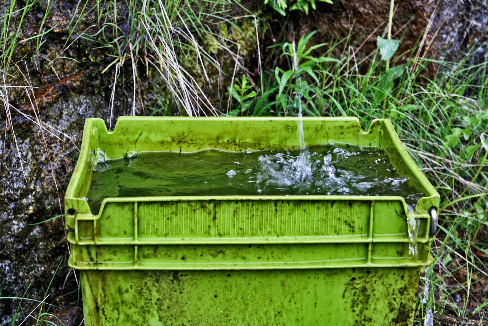 wasserfall für arme