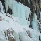 Wasserfall gefroren in Südtirol