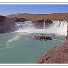 Wasserfall Godafoss - Island