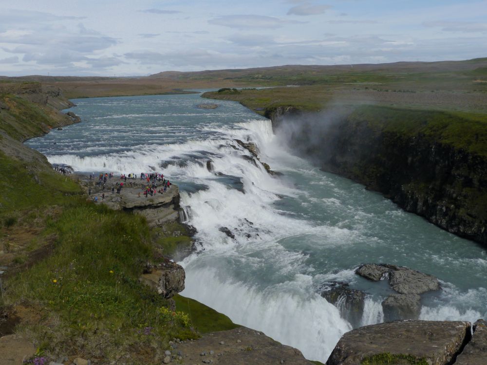 Wasserfall Gullfoss