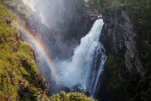 Wasserfall Hällingsafallet