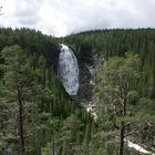 Wasserfall "Henfallet" in Norwegen