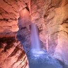 Wasserfall Höhle